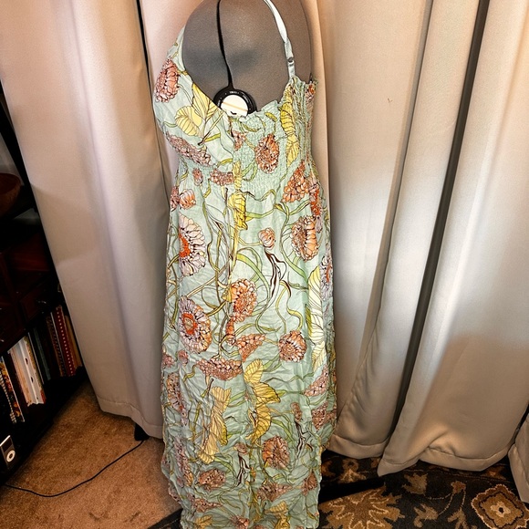 Cotton floral lined maxi - Picture 3 of 7